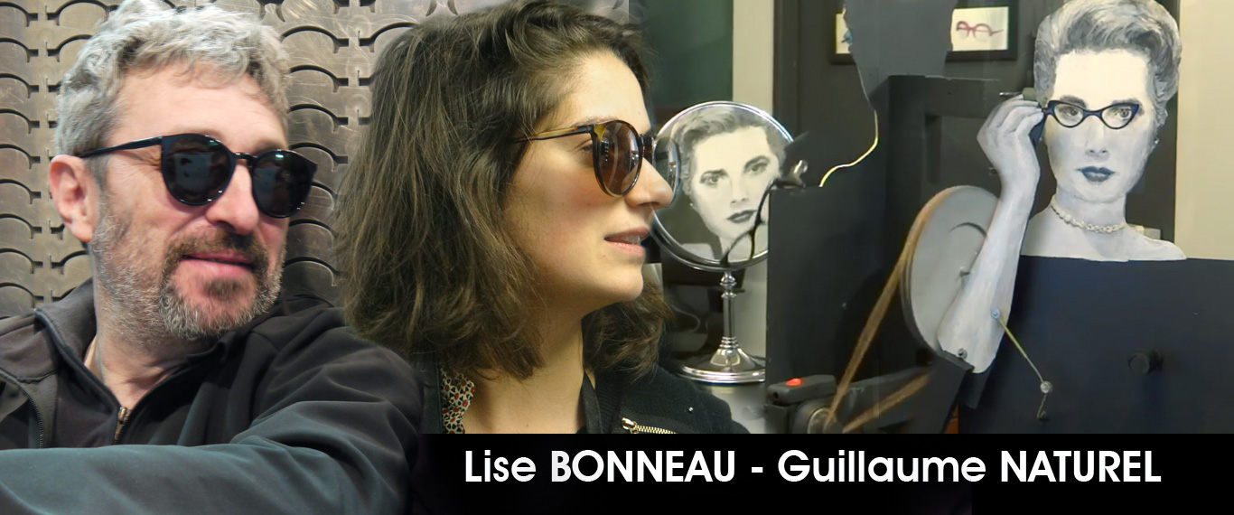 L'optique durable - vos lunettes vintage - Lise Bonneau et Guillaume Naturel